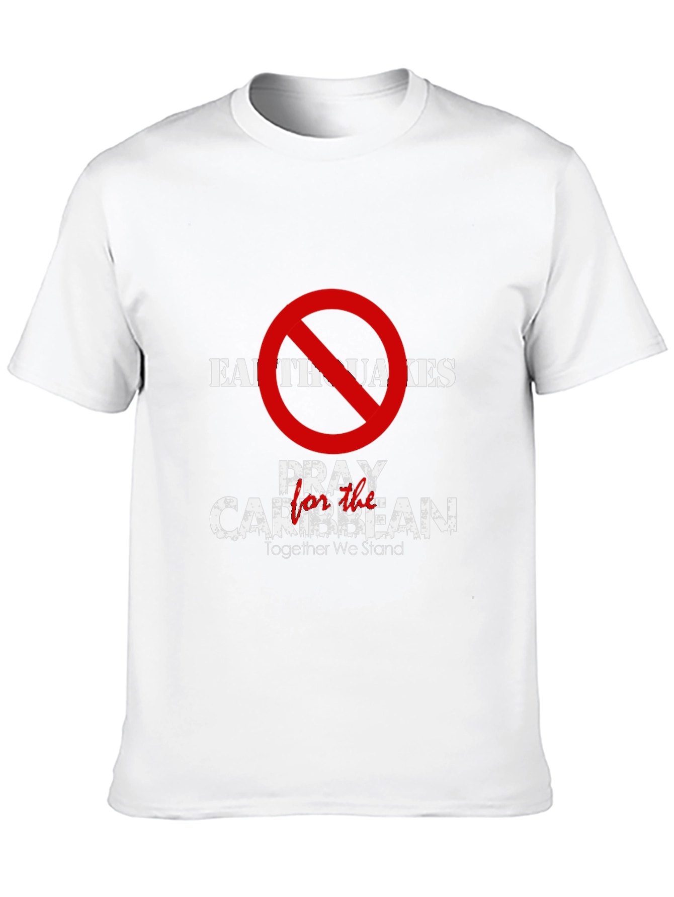 Pray for the Caribbean Graphic T-Shirt
