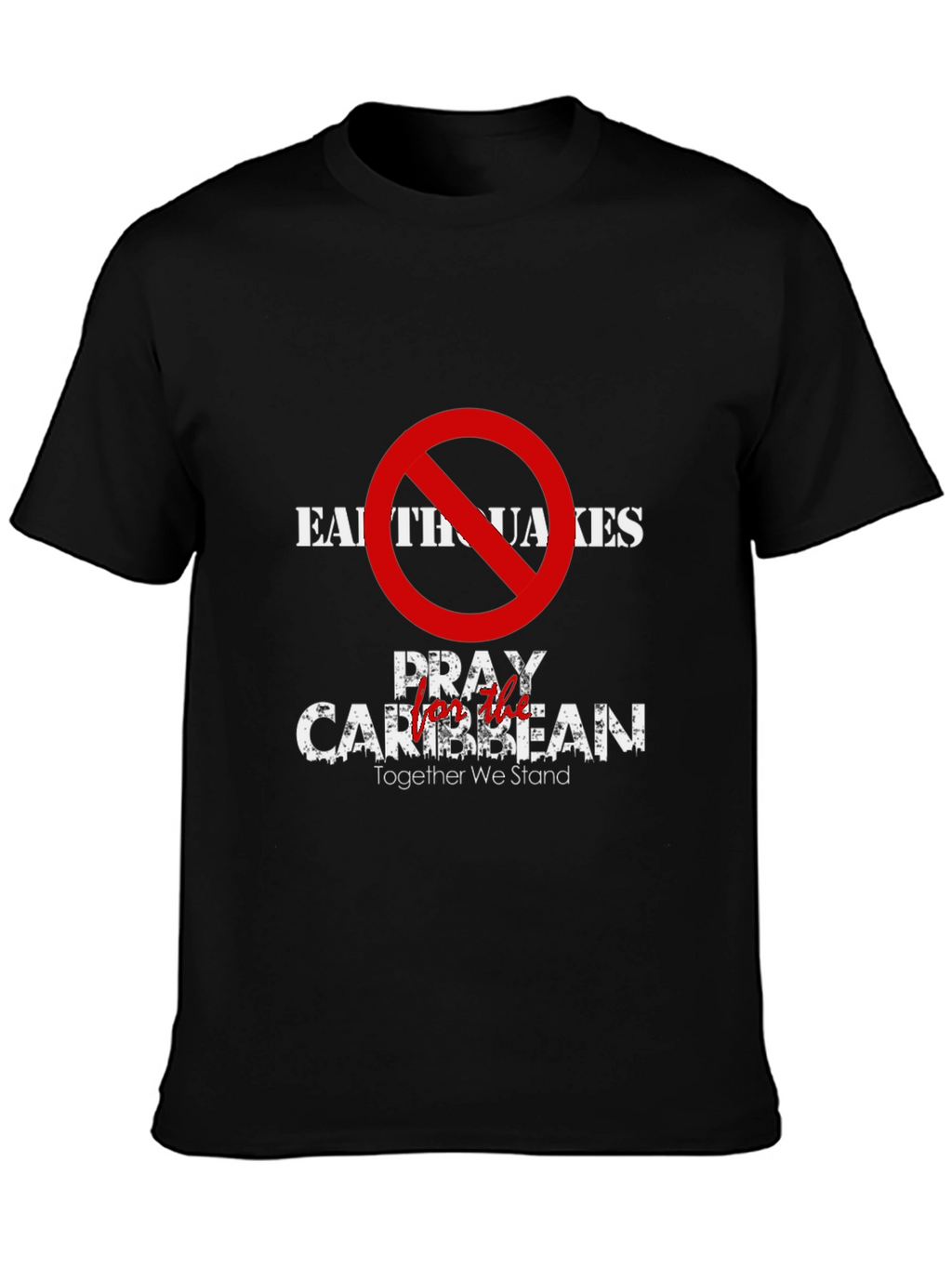 Pray for the Caribbean Graphic T-Shirt