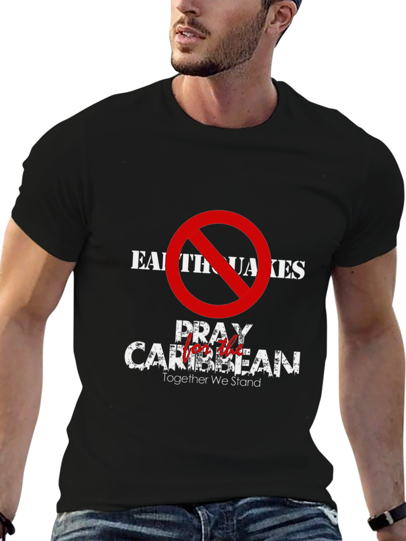 Pray for the Caribbean Graphic T-Shirt