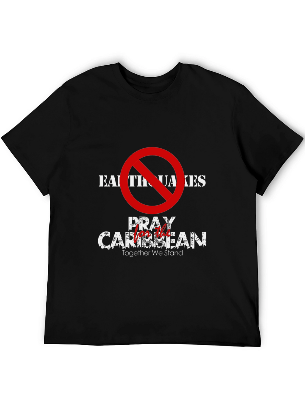 Pray for the Caribbean Graphic T-Shirt