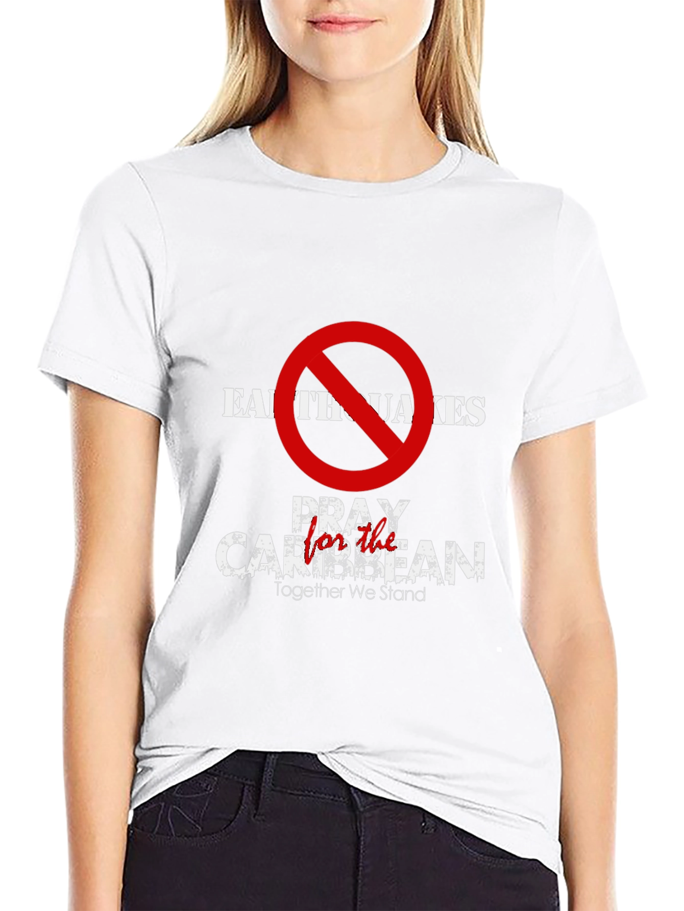 Pray for the Caribbean Graphic T-Shirt