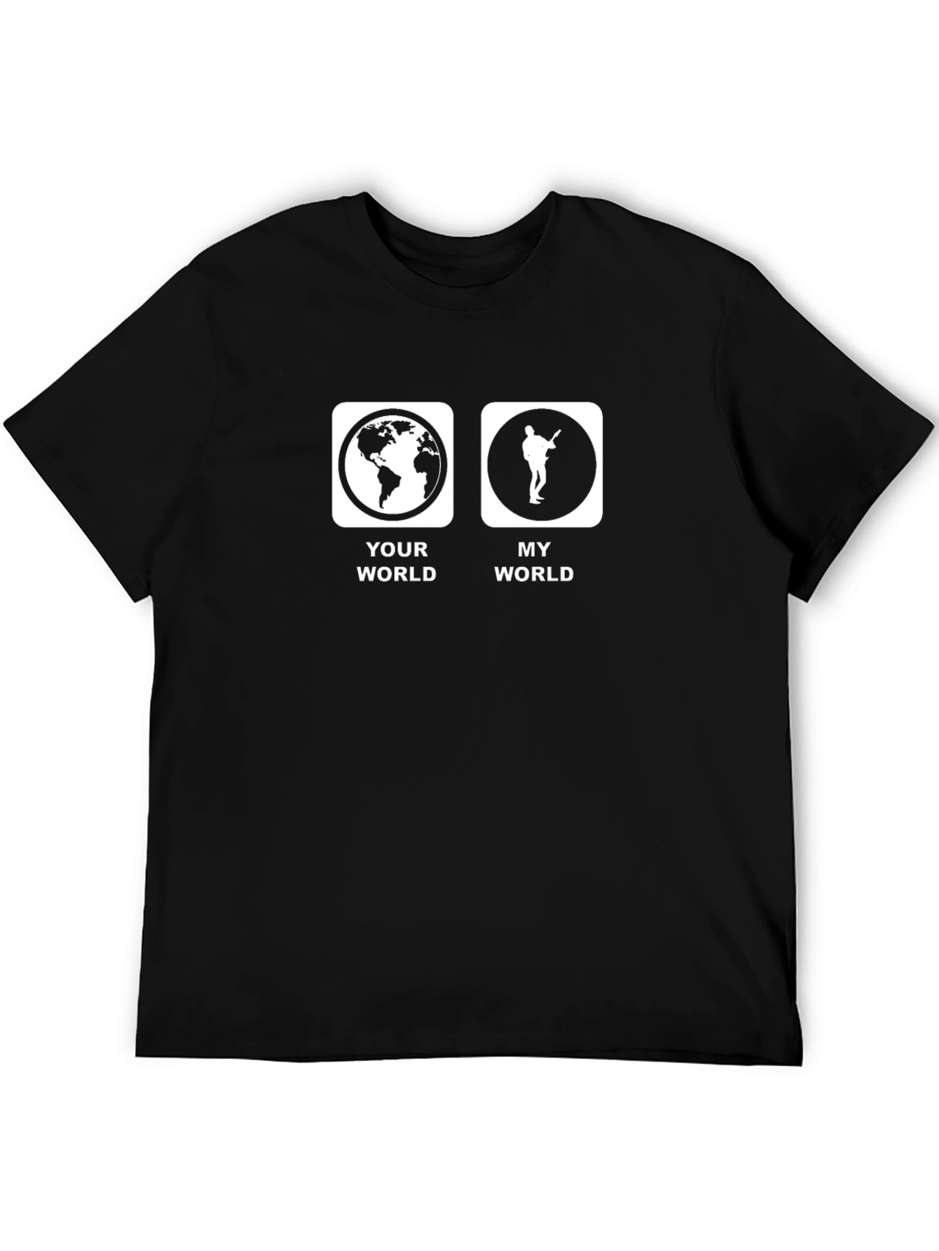 Your World My World Graphic Tee - Guitarist Edition