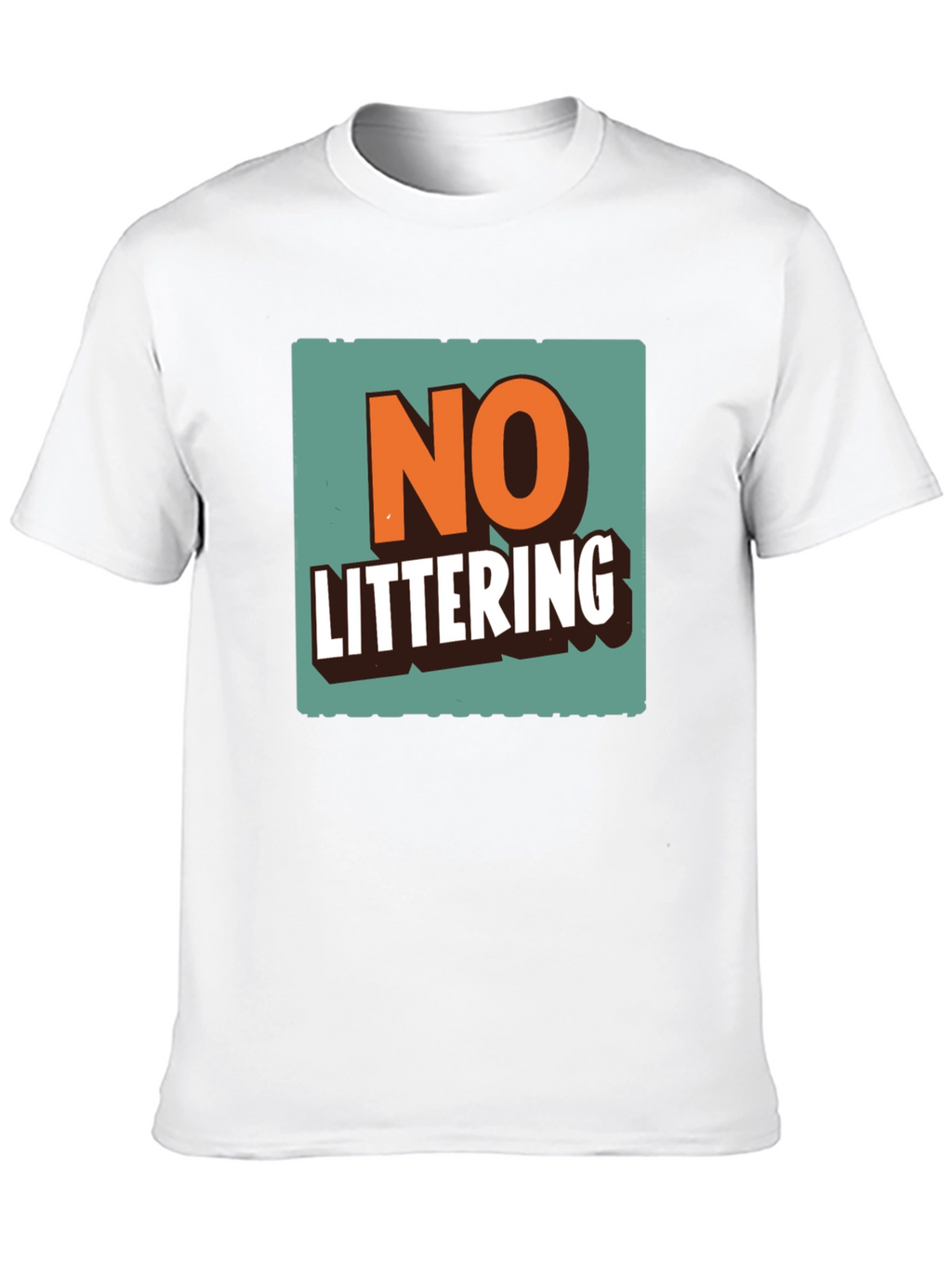 No Littering Graphic Tee