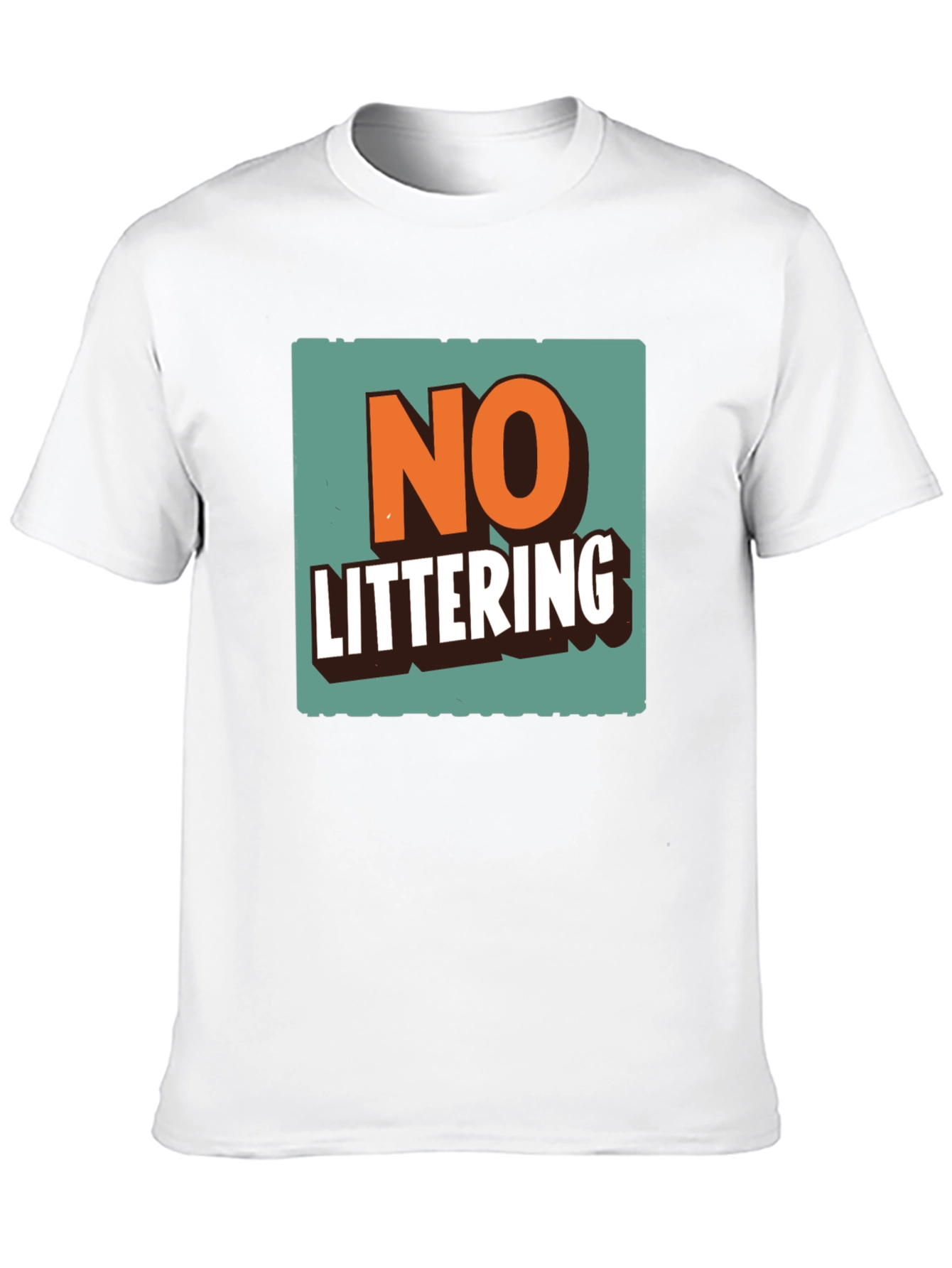 No Littering Graphic Tee
