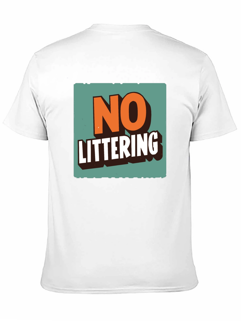 No Littering Graphic Tee