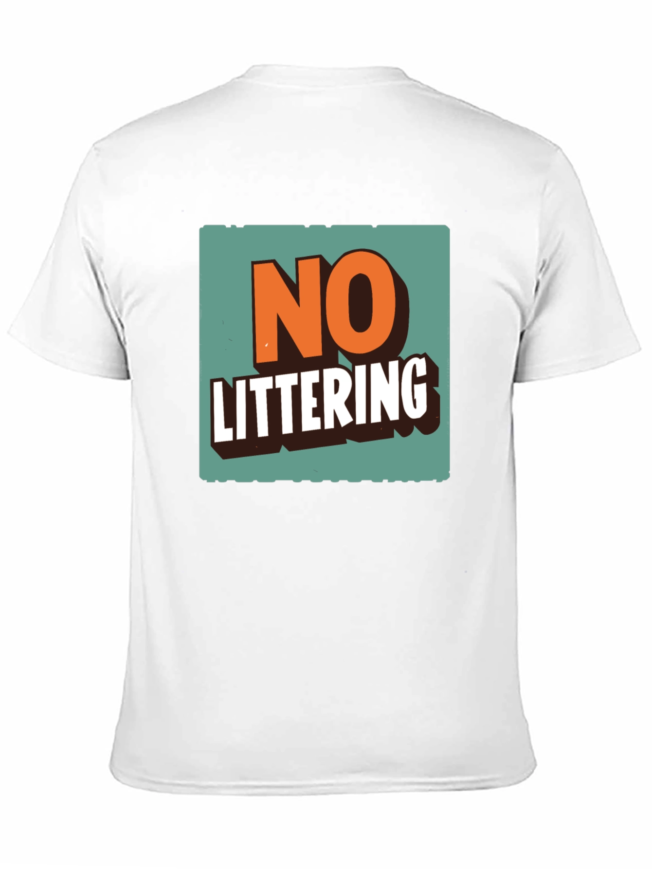 No Littering Graphic Tee