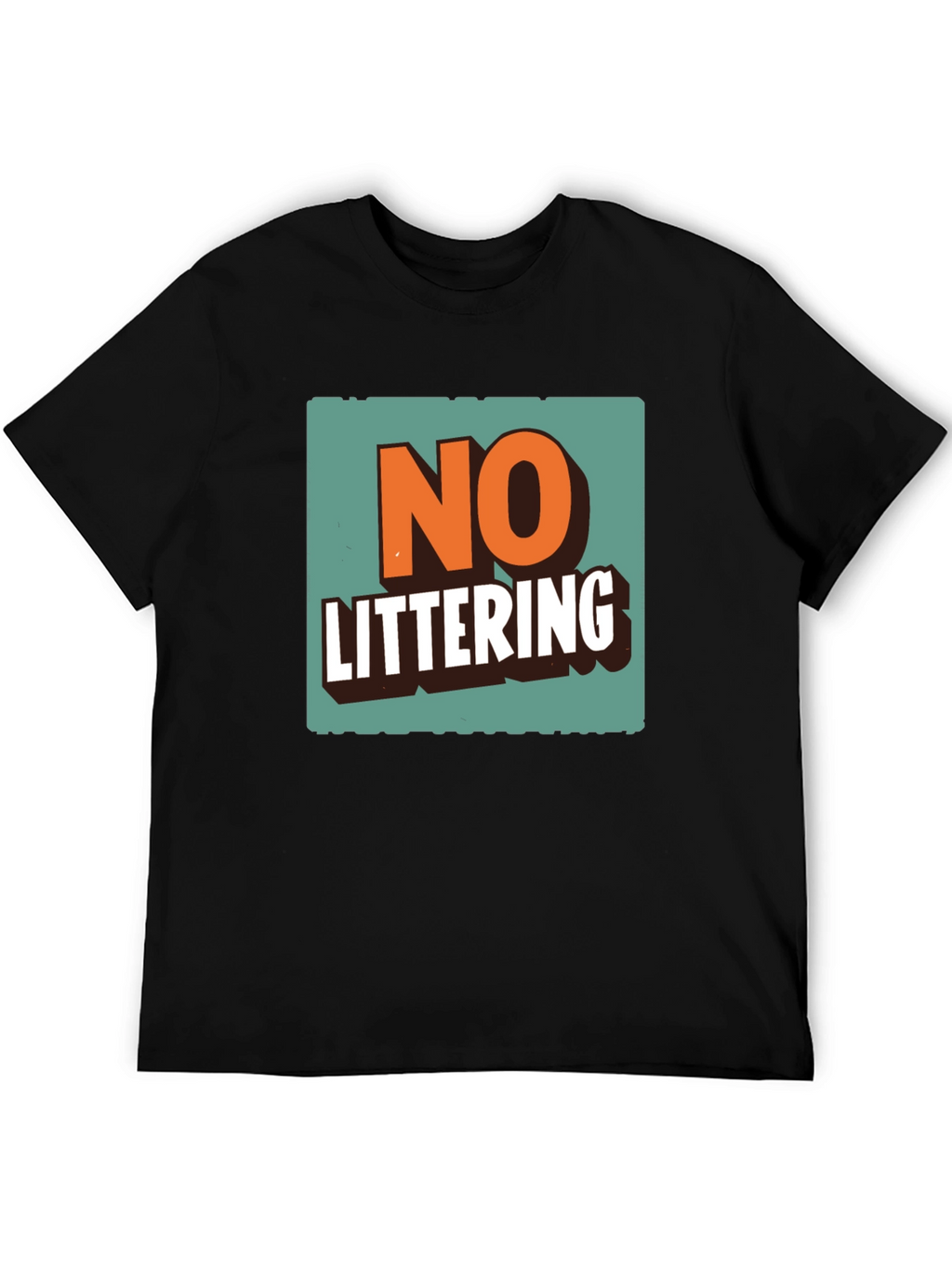 No Littering Graphic Tee