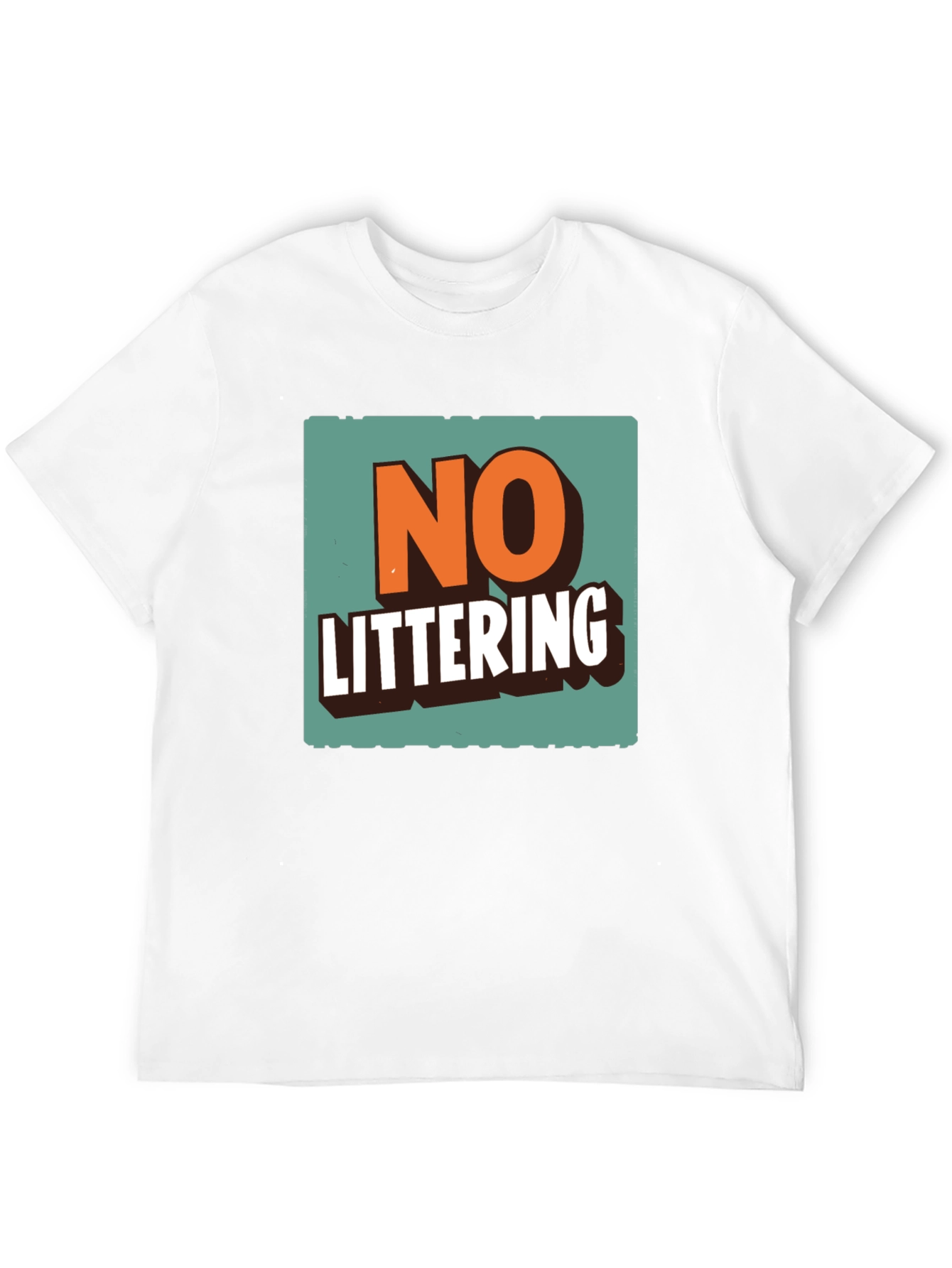 No Littering Graphic Tee