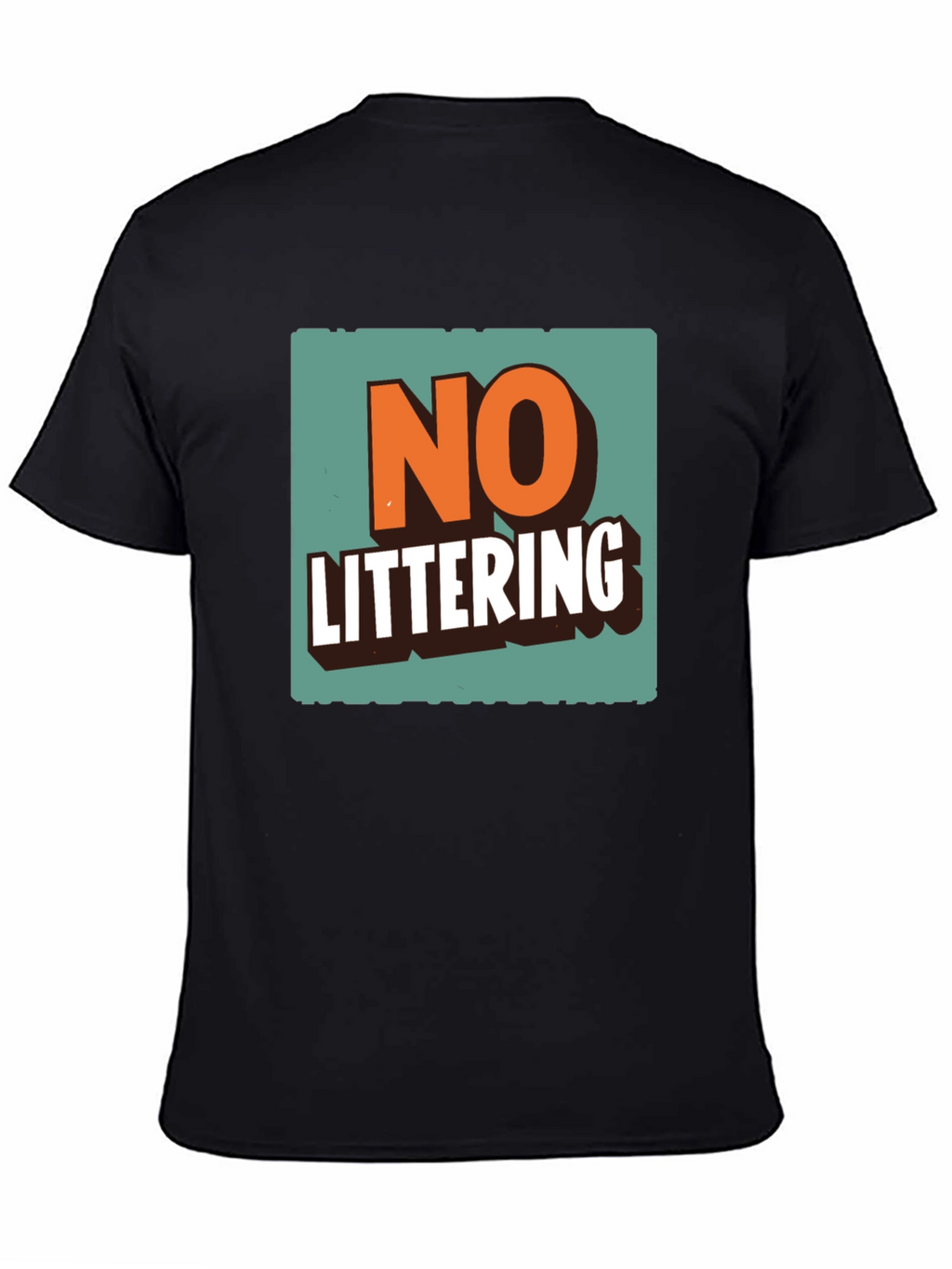 No Littering Graphic Tee