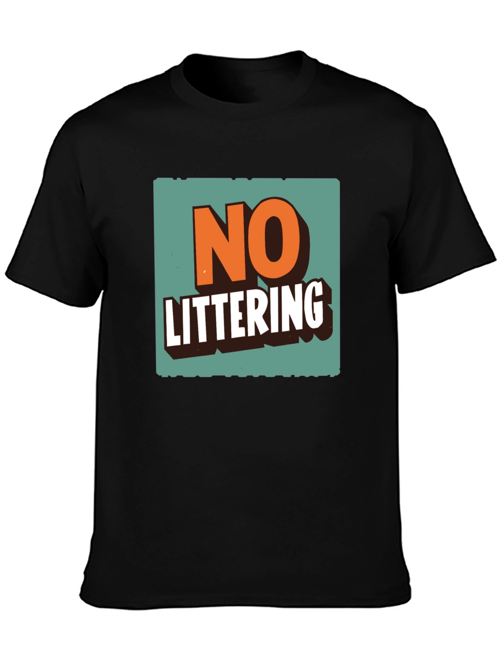 No Littering Graphic Tee