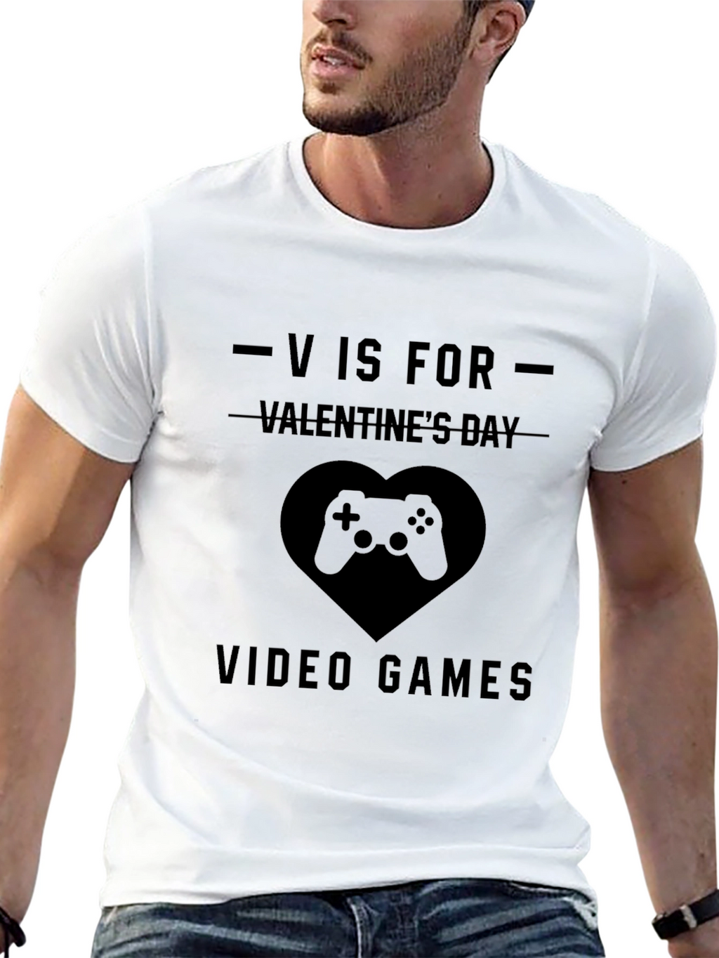 Gamer Valentines Day T-Shirt - Video Game Lover Gift