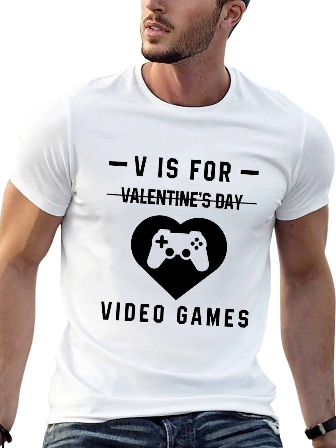 Gamer Valentines Day T-Shirt - Video Game Lover Gift