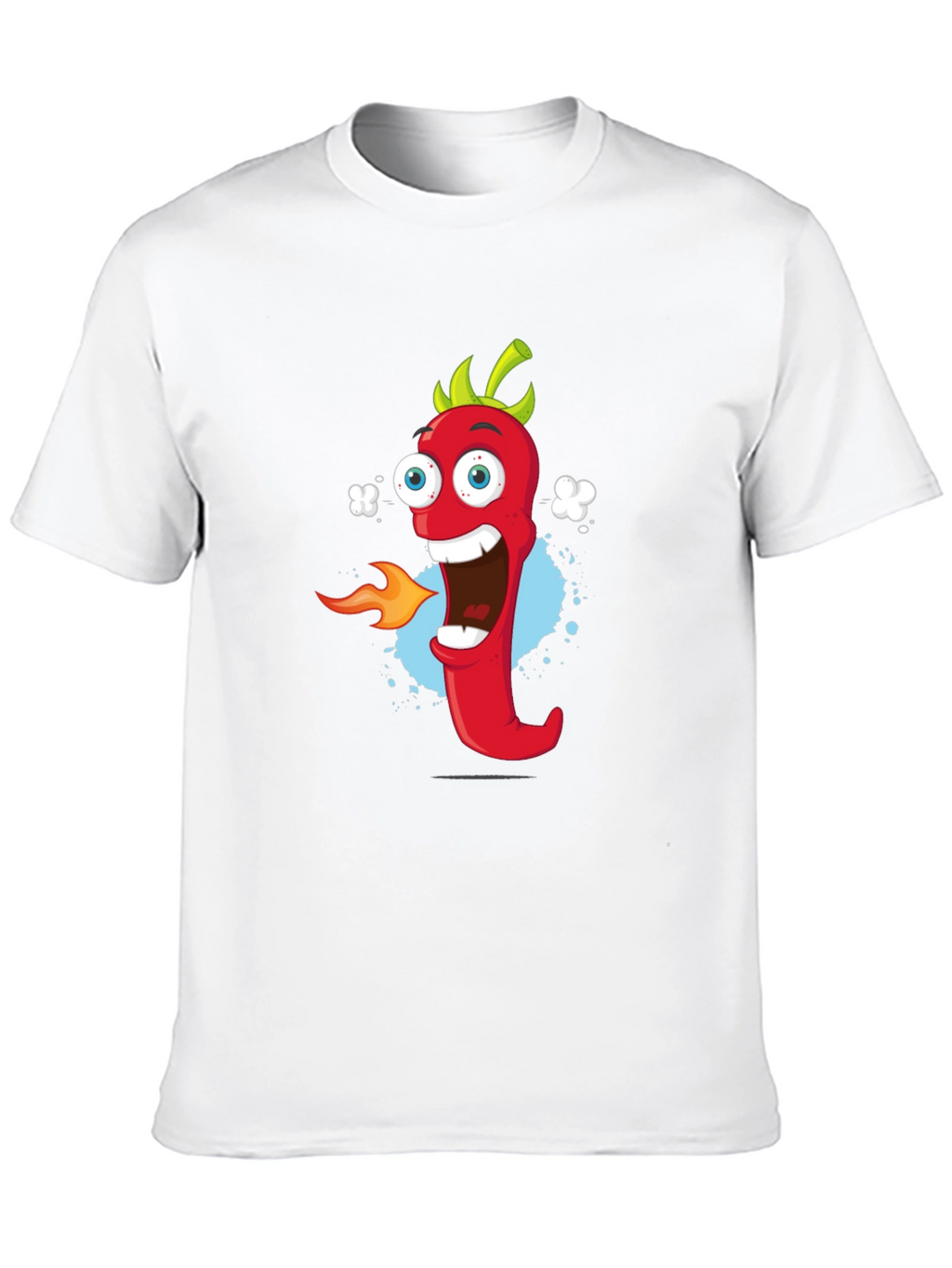 Cartoon Pepper T-Shirt - Spicy Fun!