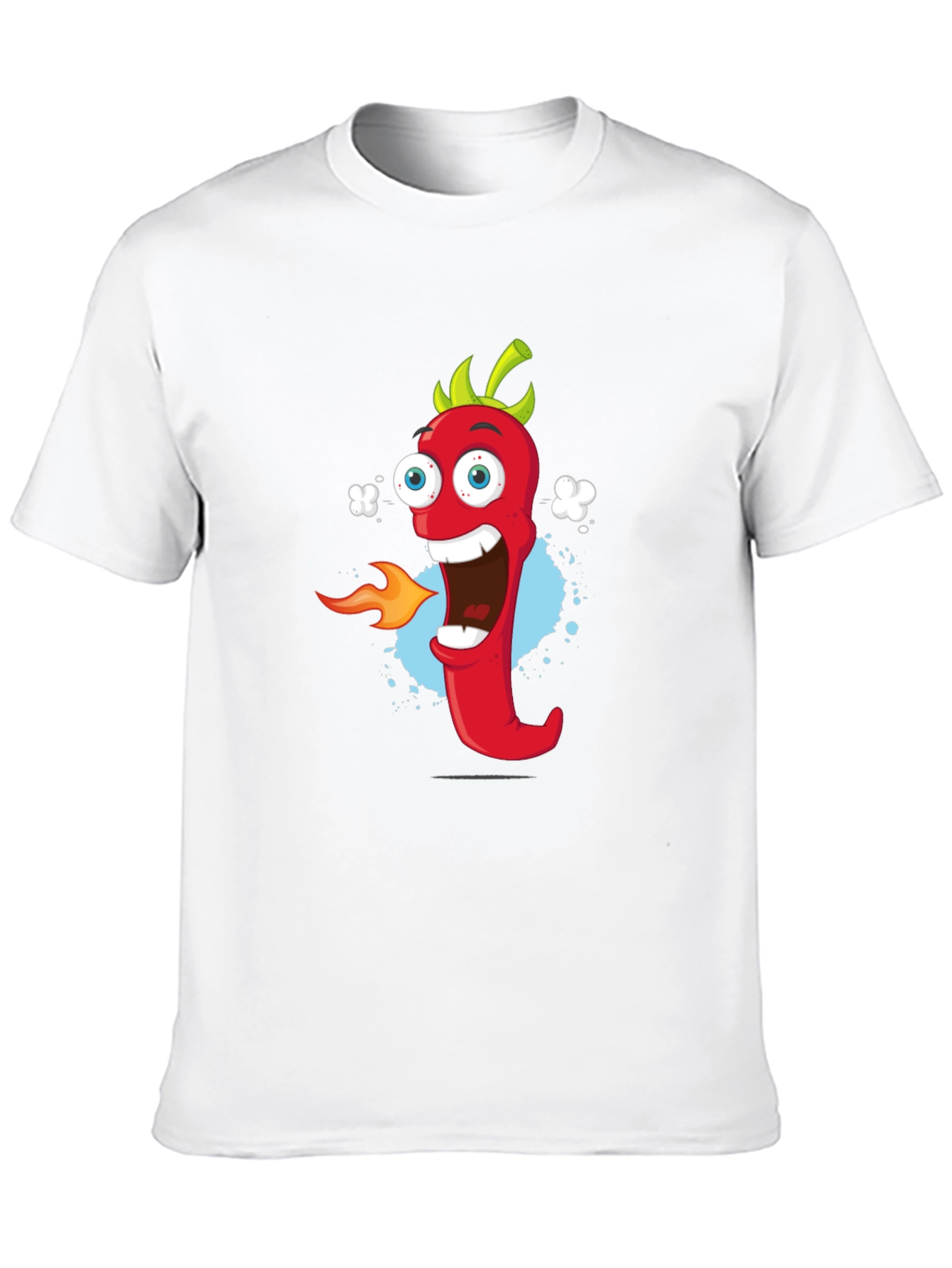 Cartoon Pepper T-Shirt - Spicy Fun!