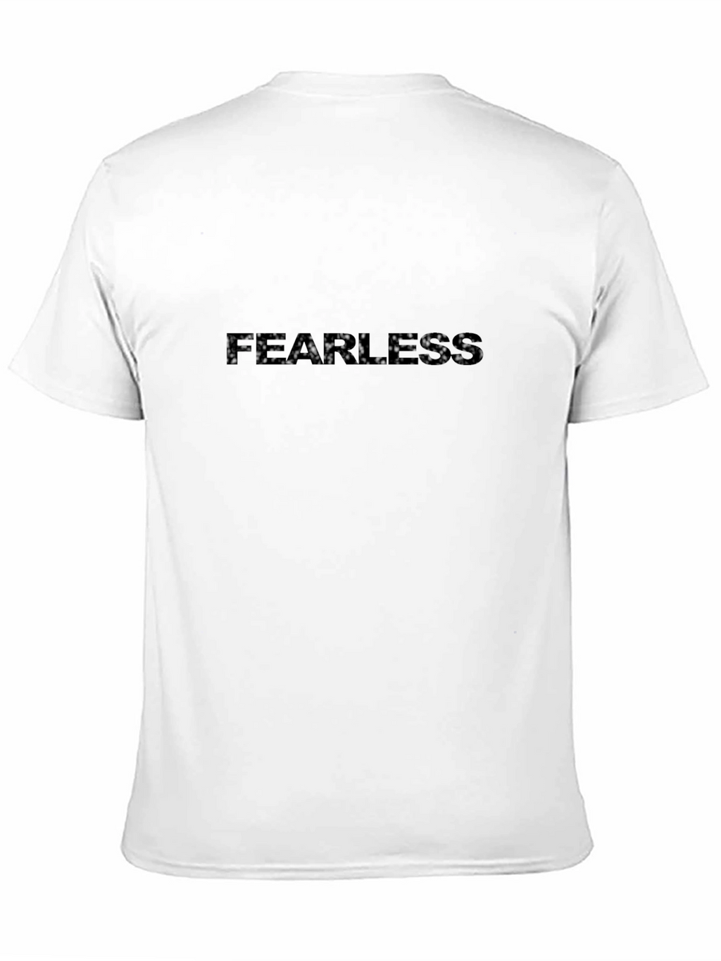Fearless Black T-Shirt - Mens Crew Neck Tee