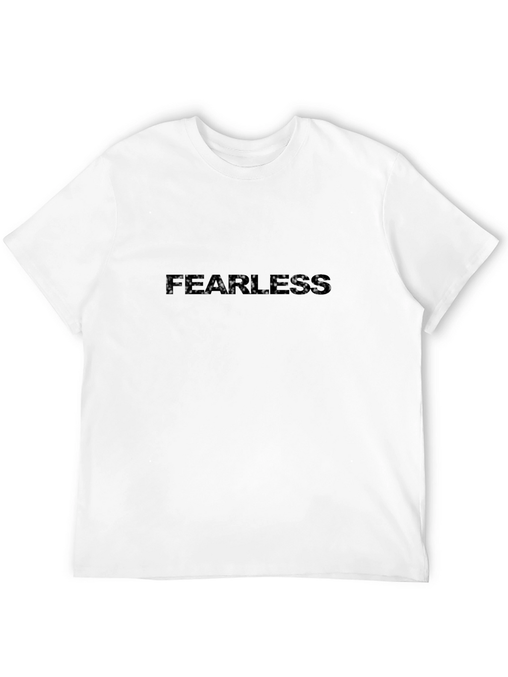 Fearless Black T-Shirt - Mens Crew Neck Tee
