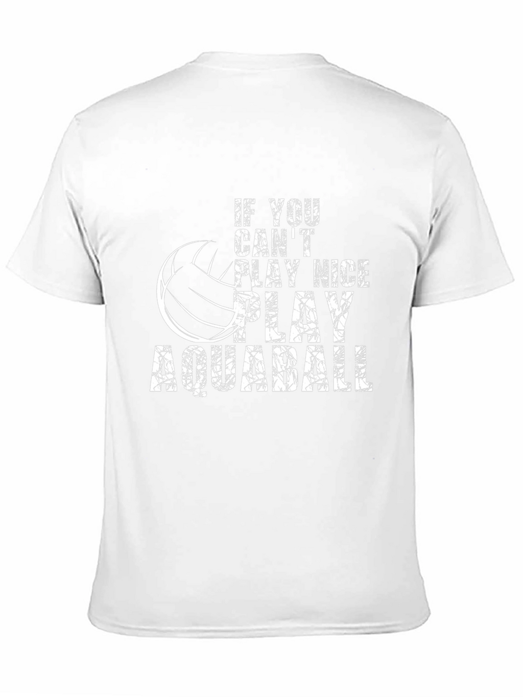 Aquaball Graphic Tee - Black Cotton T-Shirt