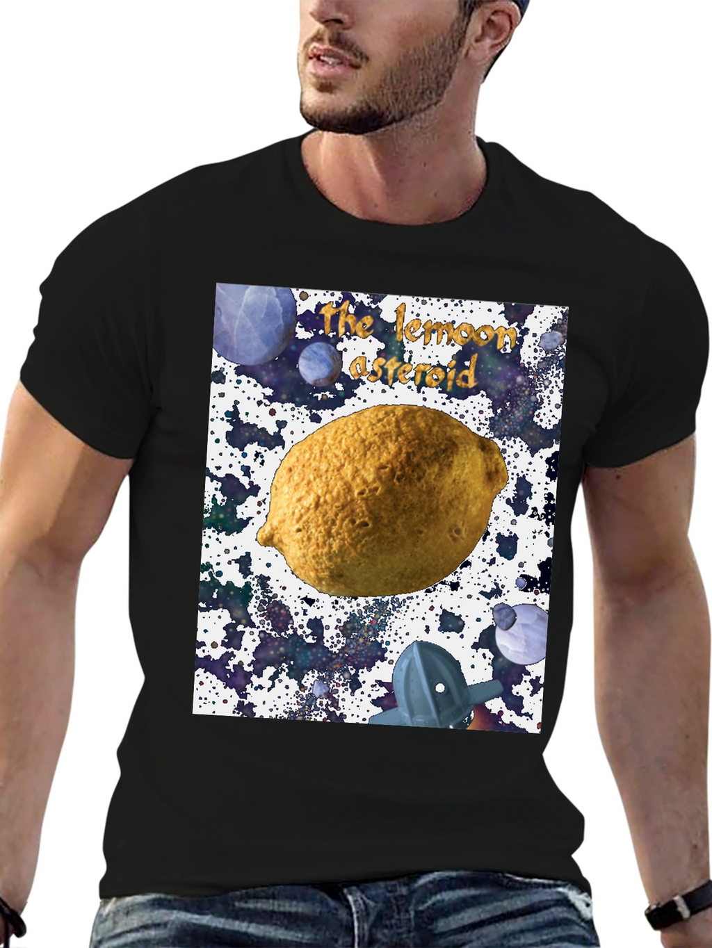 The Lemon Asteroid Graphic T-Shirt