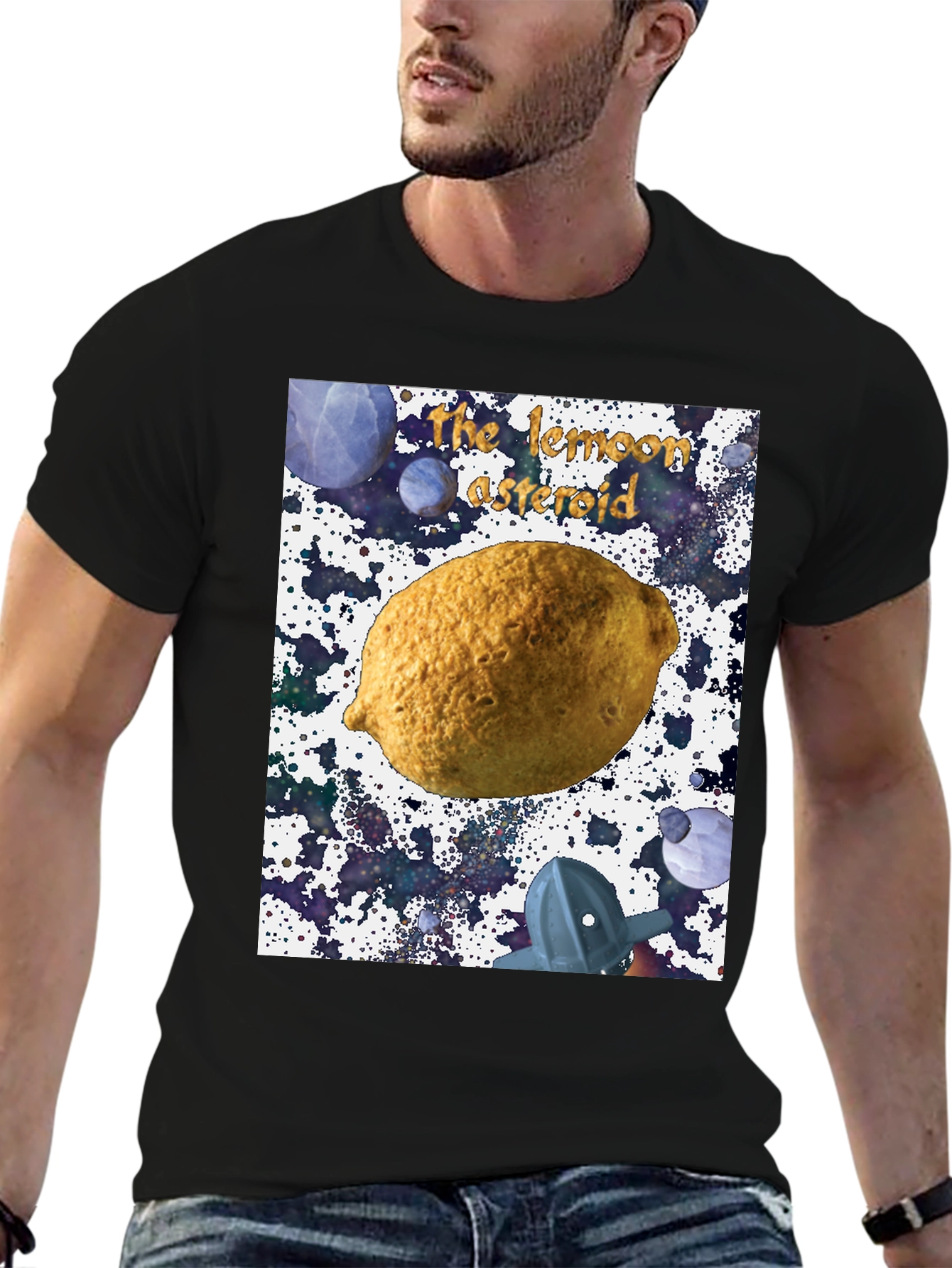 The Lemon Asteroid Graphic T-Shirt