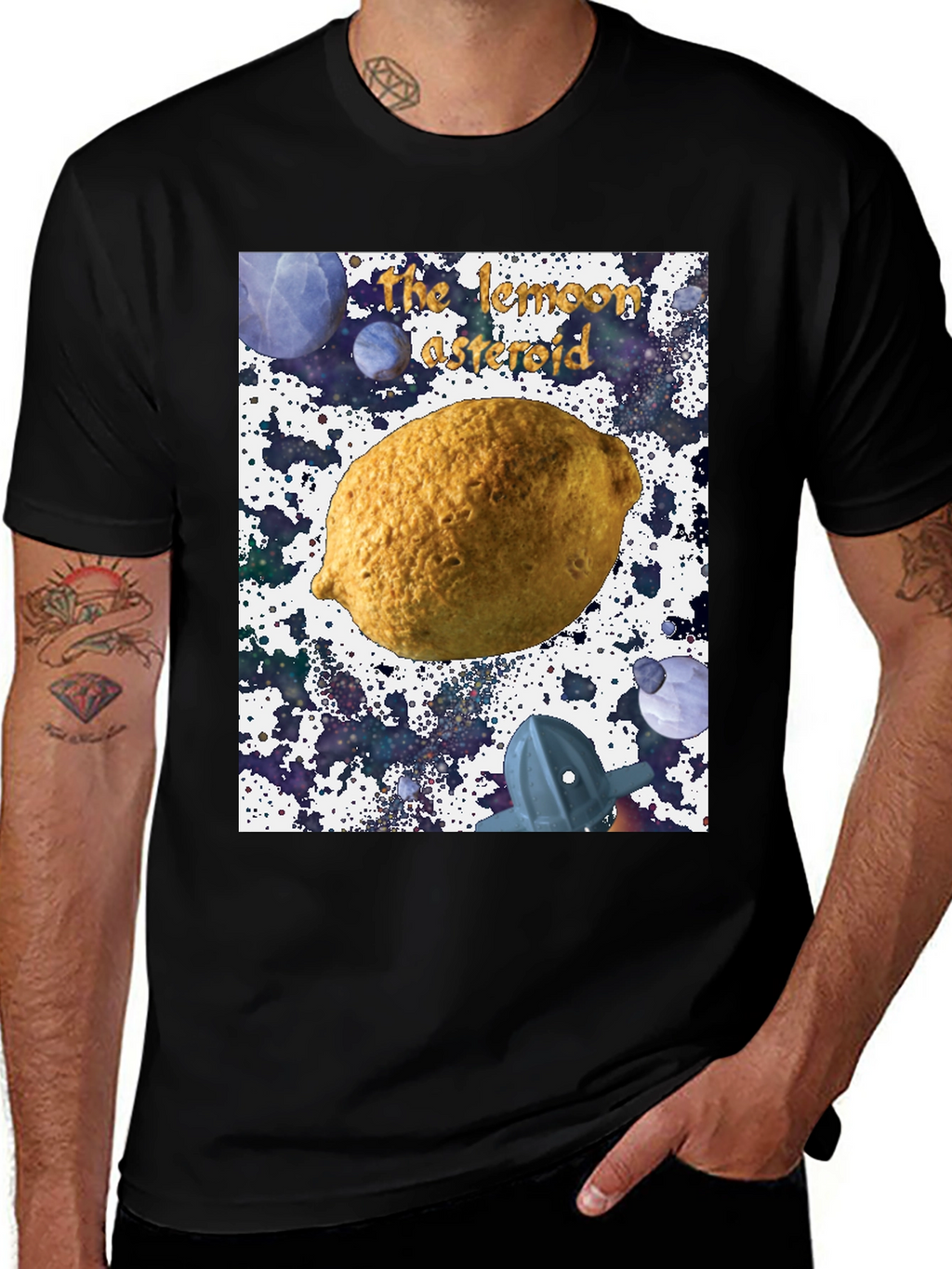 The Lemon Asteroid Graphic T-Shirt