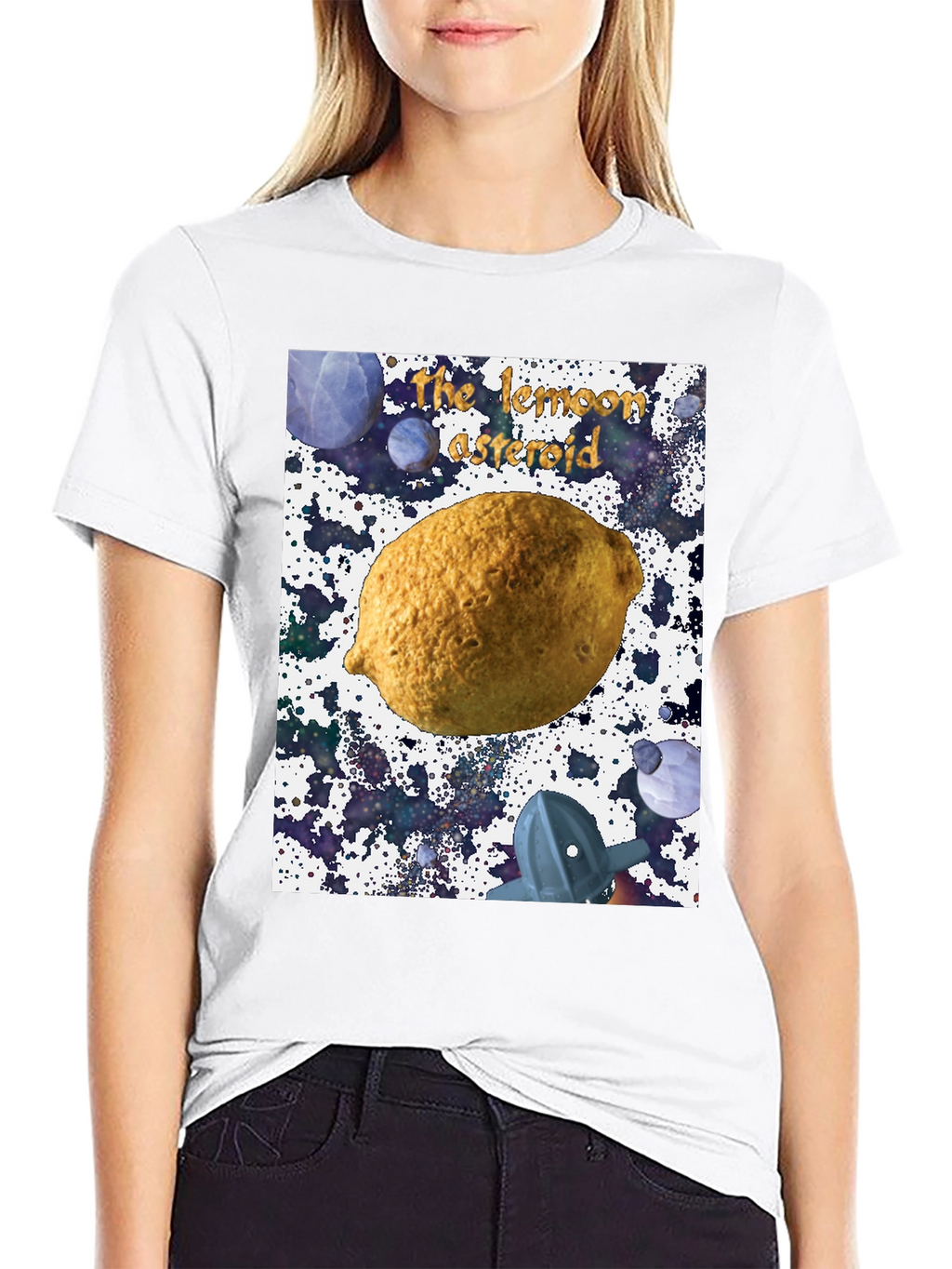 The Lemon Asteroid Graphic T-Shirt