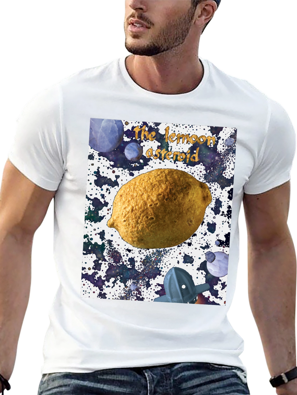 The Lemon Asteroid Graphic T-Shirt