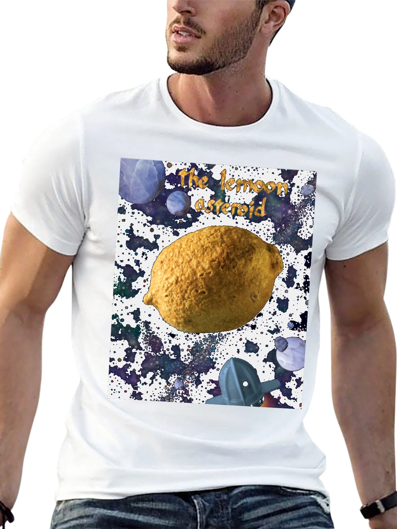 The Lemon Asteroid Graphic T-Shirt