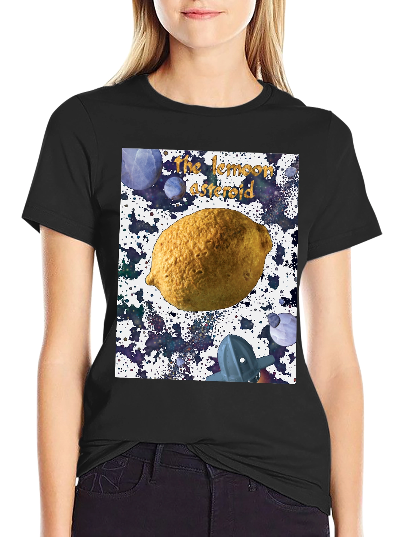 The Lemon Asteroid Graphic T-Shirt
