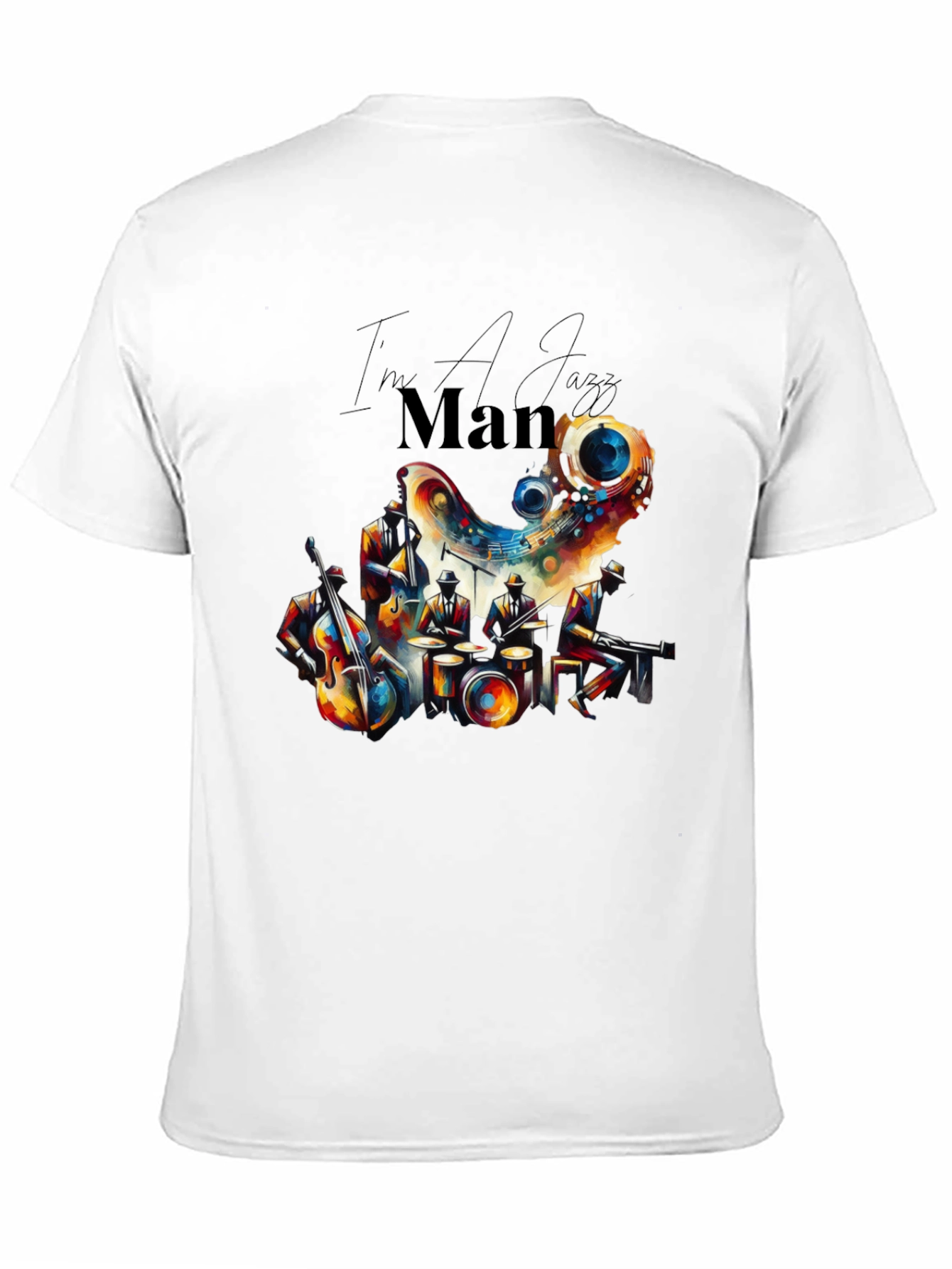 Jazz Man T-Shirt - Cool Graphic Print