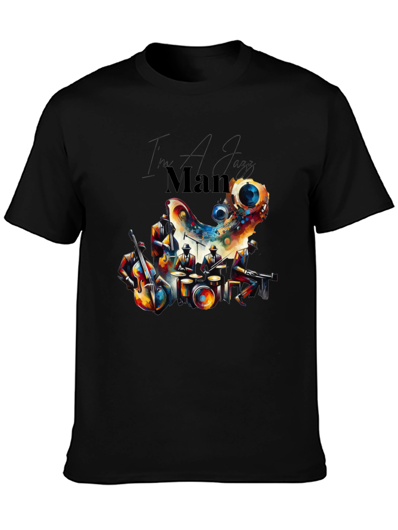 Jazz Man T-Shirt - Cool Graphic Print