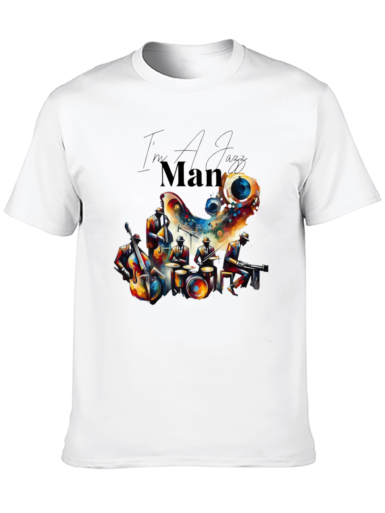 Jazz Man T-Shirt - Cool Graphic Print