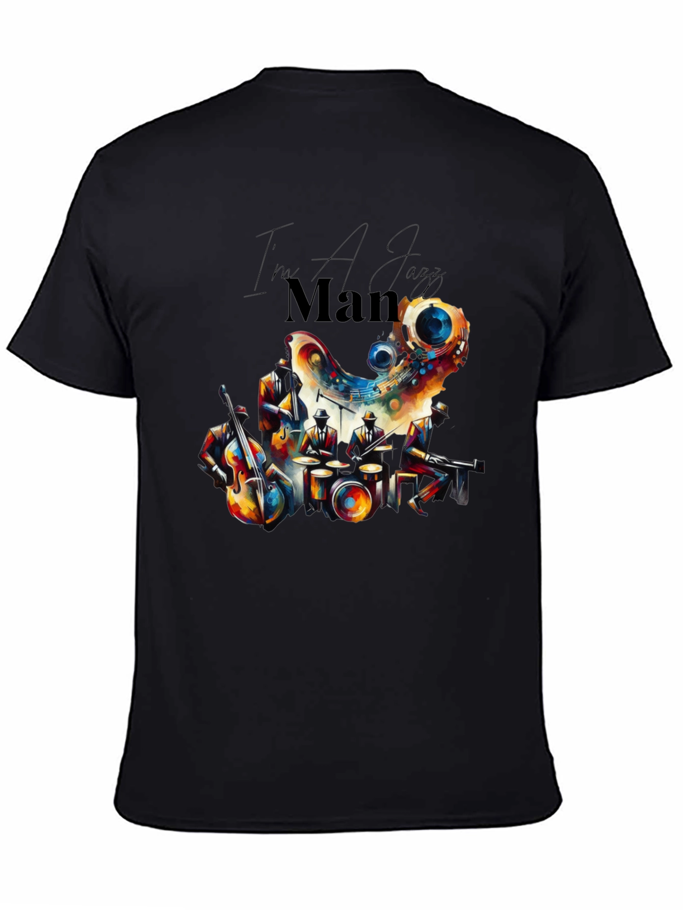 Jazz Man T-Shirt - Cool Graphic Print