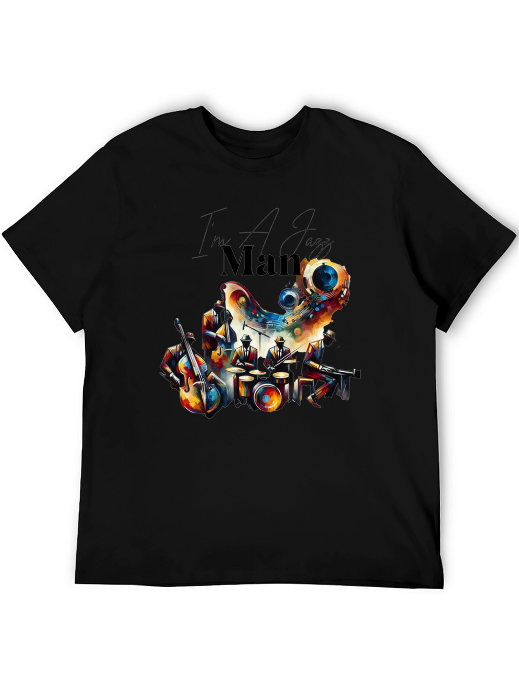 Jazz Man T-Shirt - Cool Graphic Print