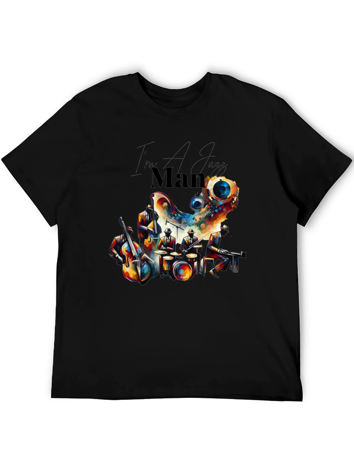 Jazz Man T-Shirt - Cool Graphic Print