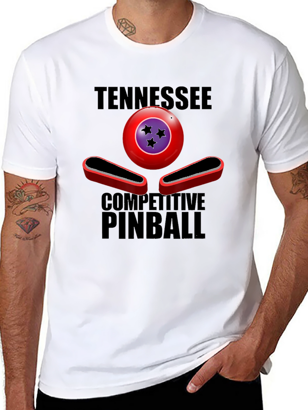 Tennessee Competitive Pinball T-Shirt