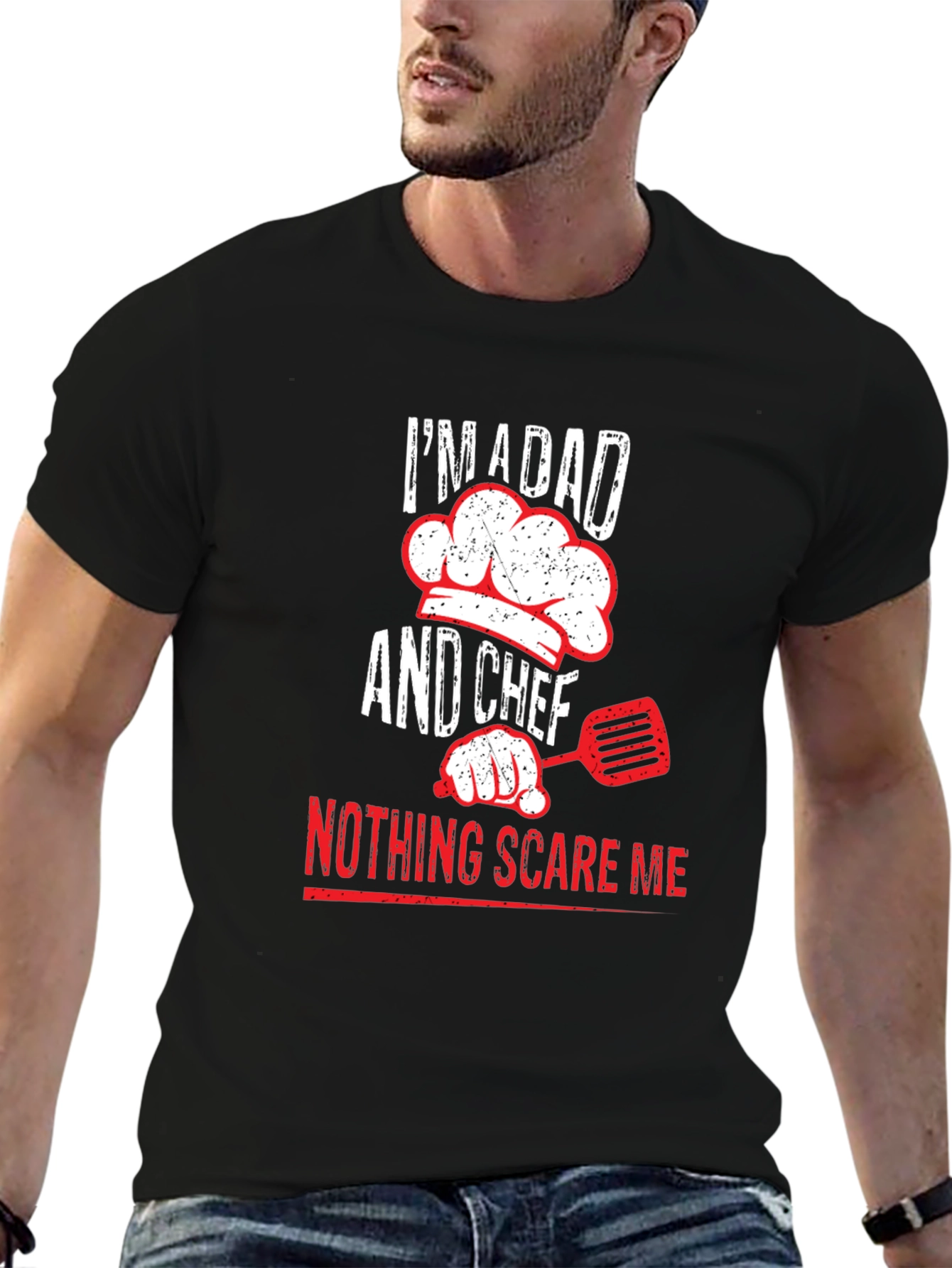 Im A Dad And Chef Graphic T-Shirt