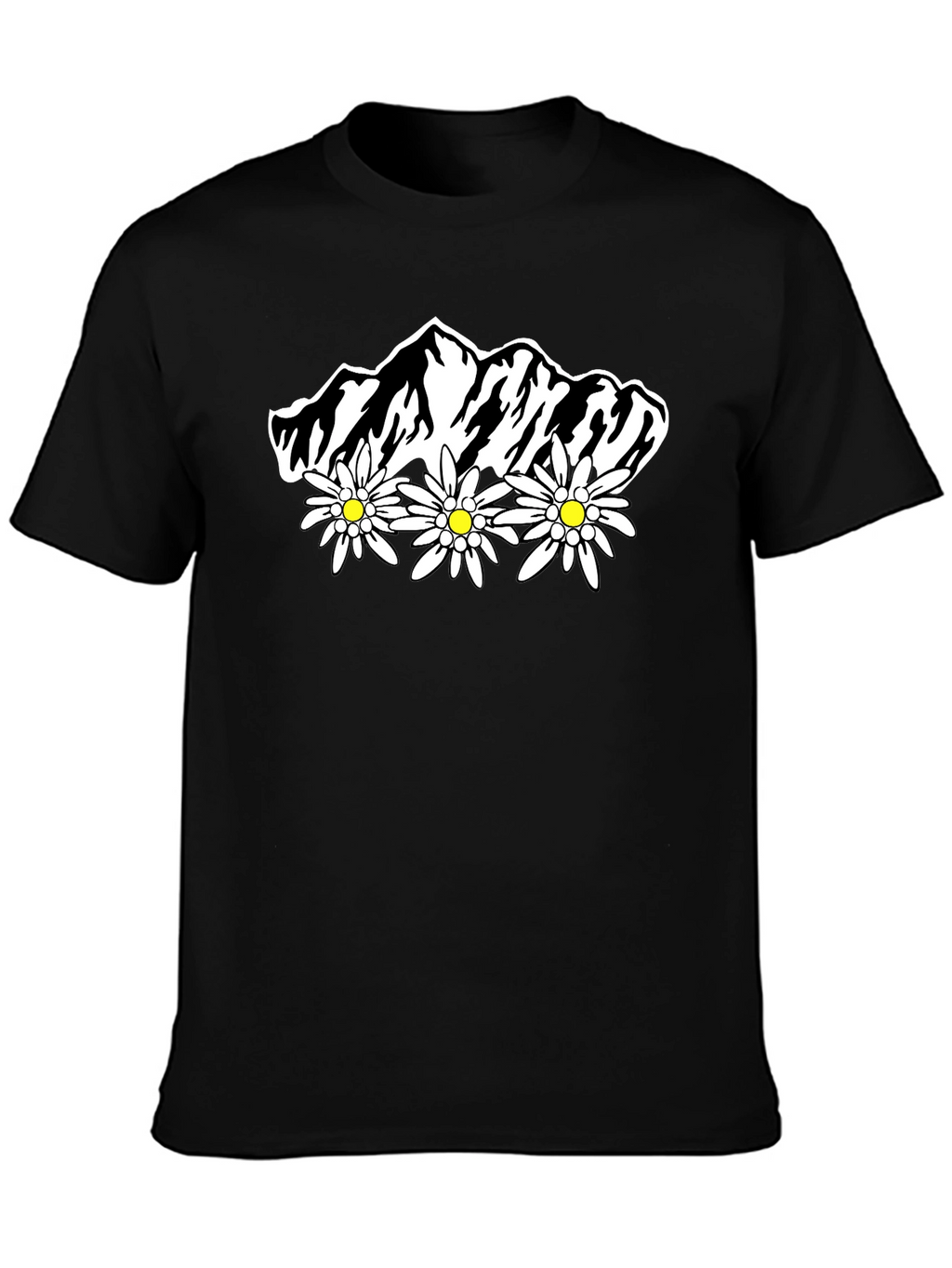 Edelweiss Mountain T-Shirt - Alpine Flower Tee