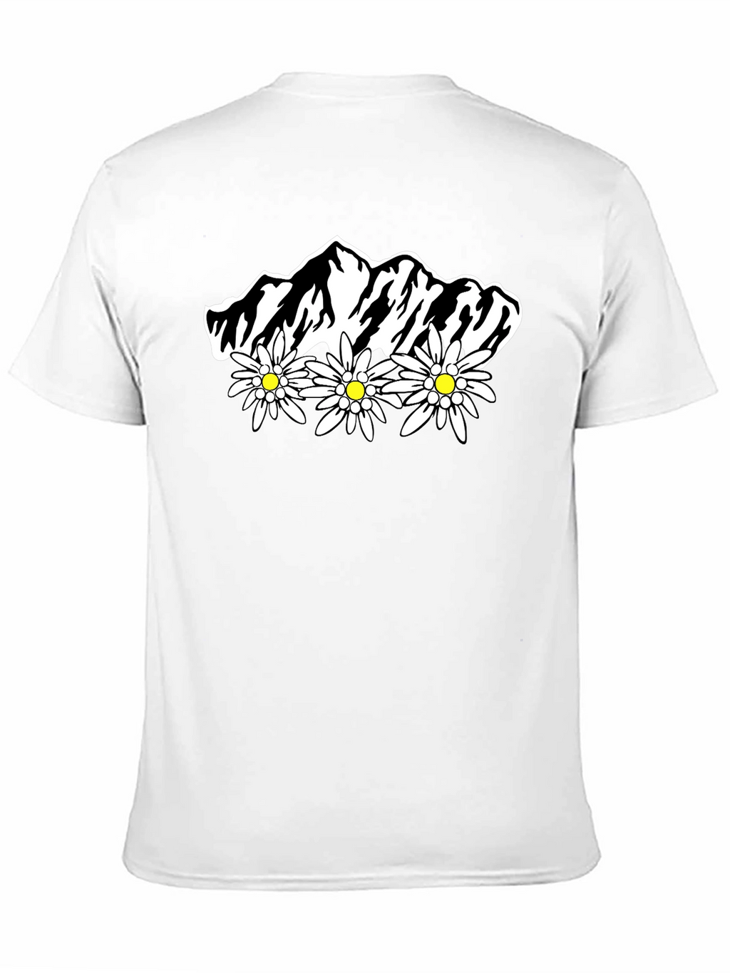 Edelweiss Mountain T-Shirt - Alpine Flower Tee