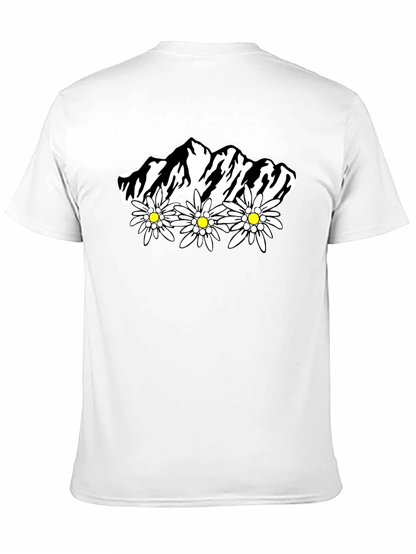 Edelweiss Mountain T-Shirt - Alpine Flower Tee