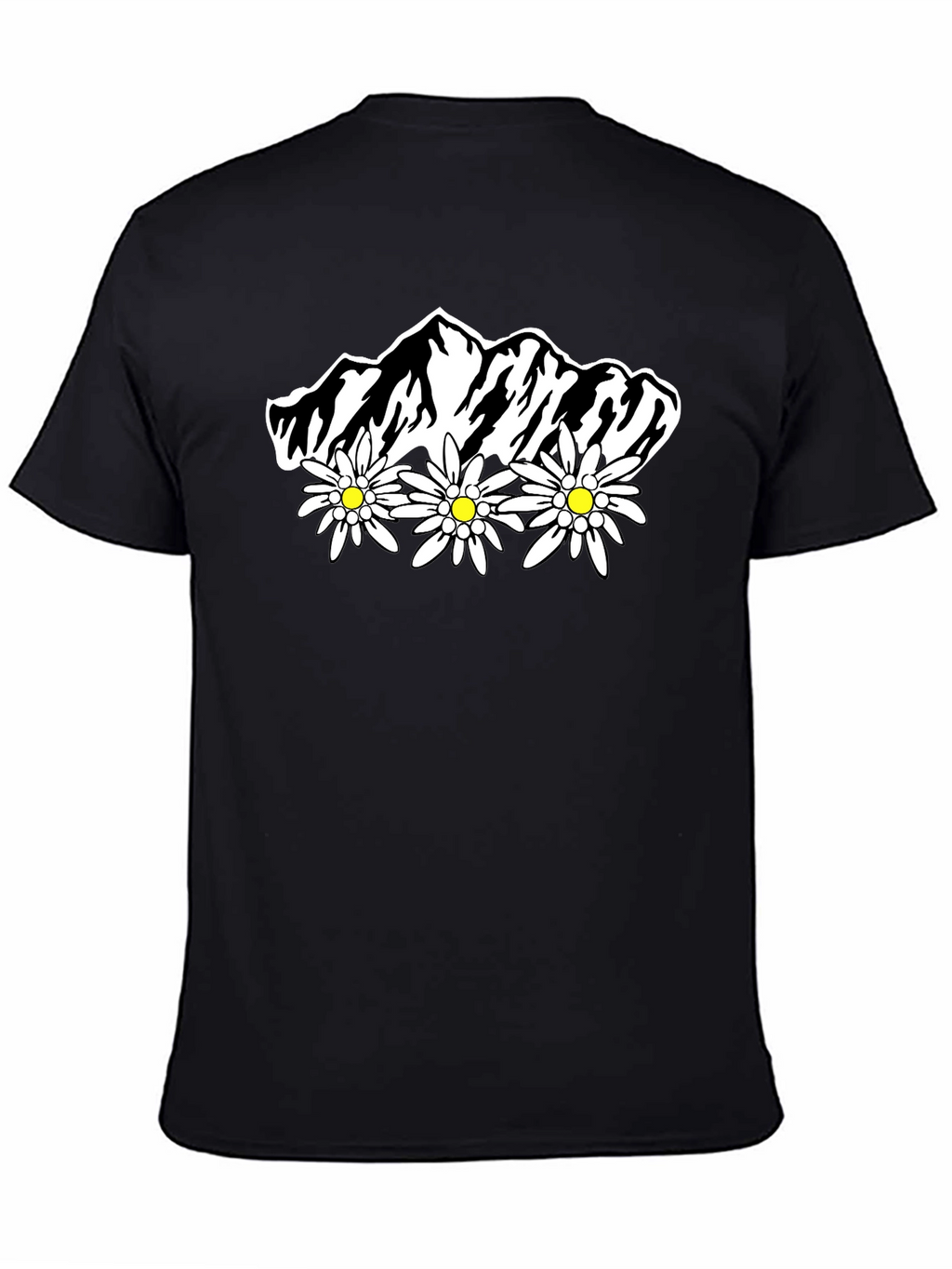 Edelweiss Mountain T-Shirt - Alpine Flower Tee