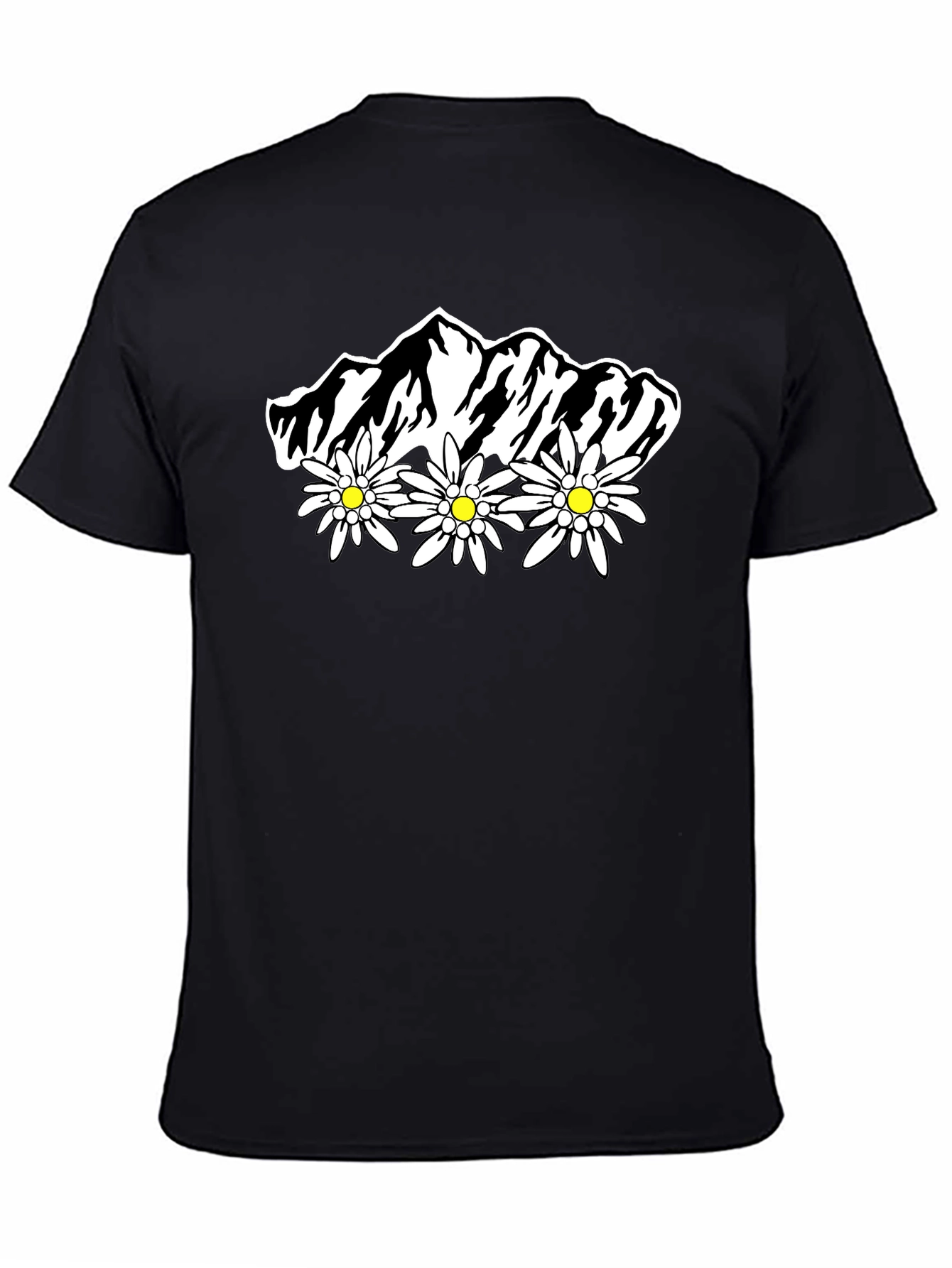 Edelweiss Mountain T-Shirt - Alpine Flower Tee