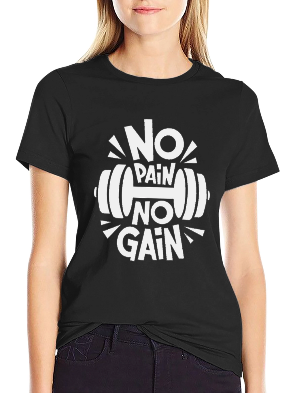 No Pain No Gain Graphic Tee