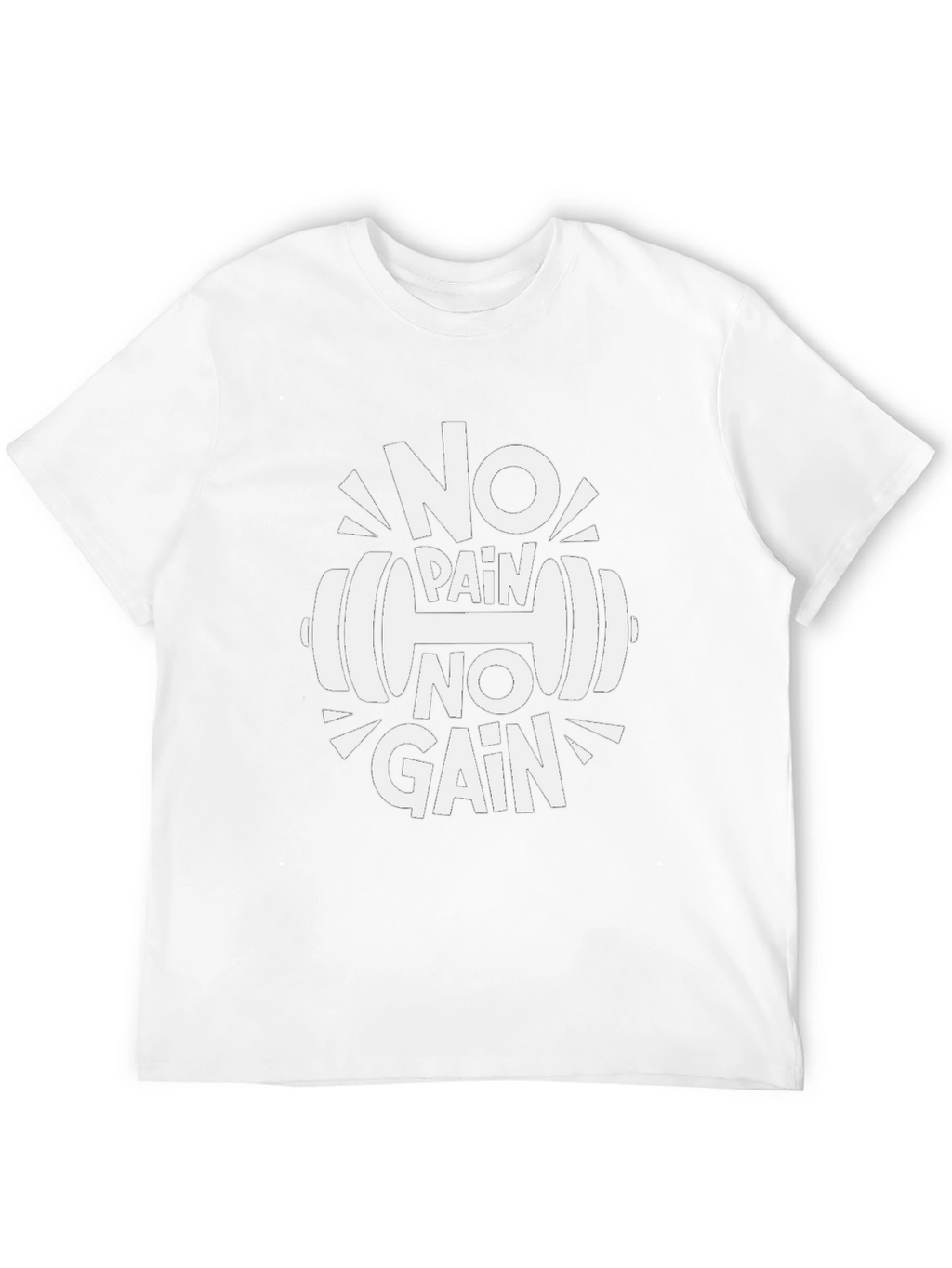 No Pain No Gain Graphic Tee