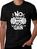 No Pain No Gain Graphic Tee