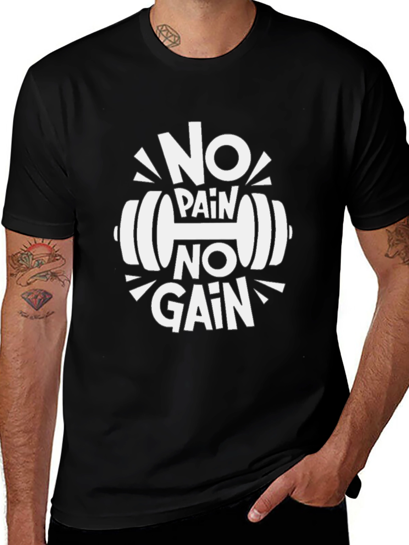 No Pain No Gain Graphic Tee