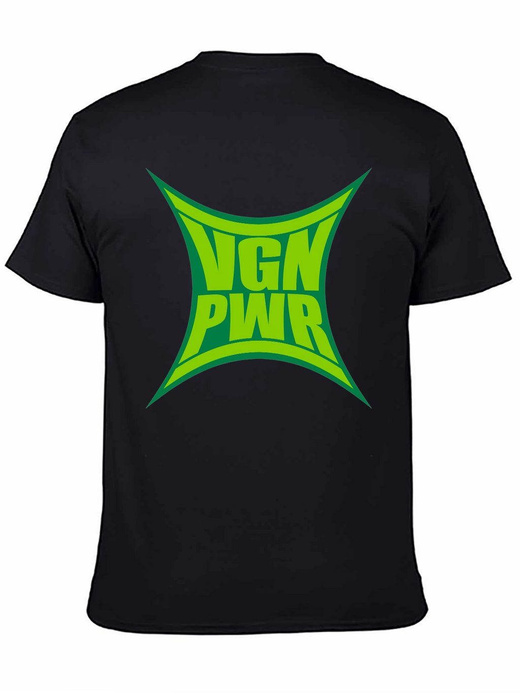VGN PWR Graphic Tee - Vegan Power Black T-Shirt