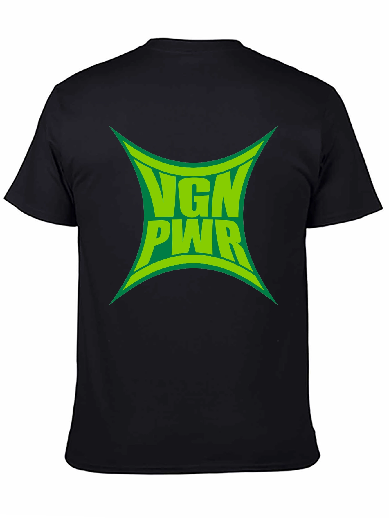 VGN PWR Graphic Tee - Vegan Power Black T-Shirt