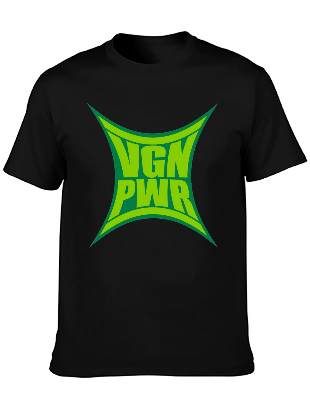 VGN PWR Graphic Tee - Vegan Power Black T-Shirt