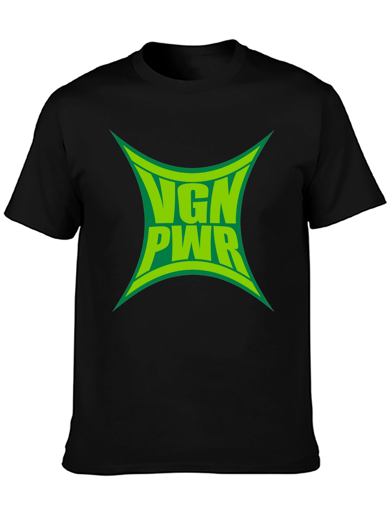 VGN PWR Graphic Tee - Vegan Power Black T-Shirt