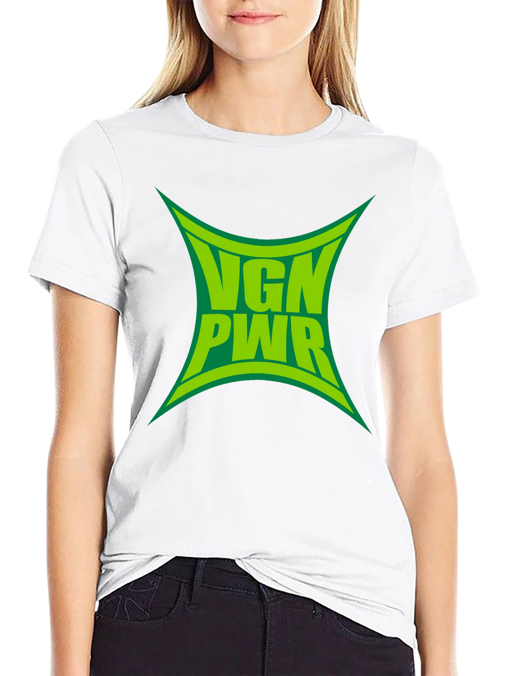 VGN PWR Graphic Tee - Vegan Power Black T-Shirt